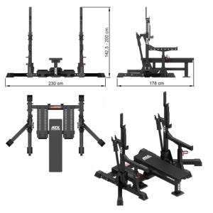 ATX® Competition Combo Rack - Rack de competición