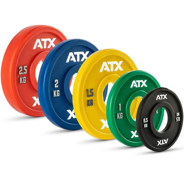 ATX® Discos fraccionales PU alta calidad (de 0,5kg a 2,5kg)