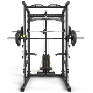 ATX® POWER RACK KPS-200 con estación de poleas PRO - columna de pesos + multipower