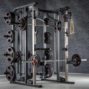 ATX® Smith Cable Rack 680 - Multigimnasio - Carga con discos