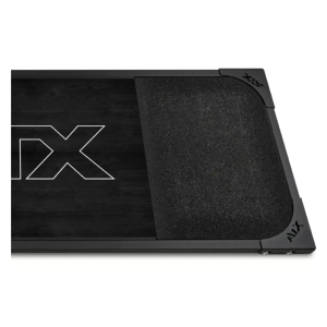 Plataforma de Peso Muerto ATX® - goma granulada de alta densidad - con logo ATX® Outline - Negro