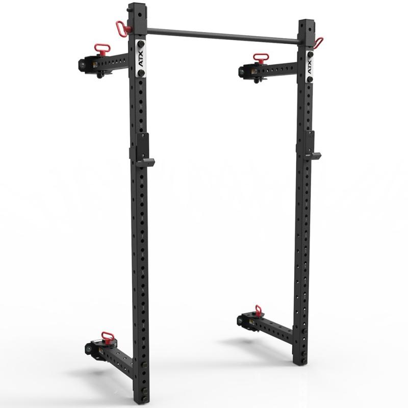 Rack musculación plegable de pared sentadillas/tracción Corength