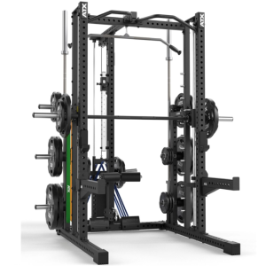 Estación completa ATX® - Multipower serie 780 con estación de poleas - carga con discos de peso Ø 50 mm