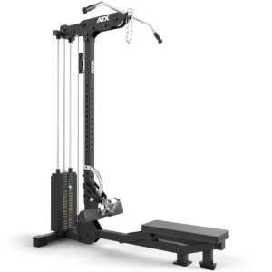 ATX® Estación de poleas y máquina de remo - columna de pesas 115 kg