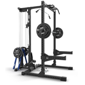 ATX® HALF RACK 780 con estación de poleas - carga con discos de peso
