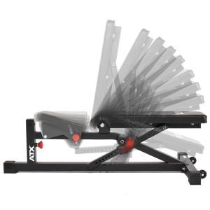 ATX® Multibank MBX-520 - Banco de entrenamiento multifunción - con tubo adaptador para accesorios