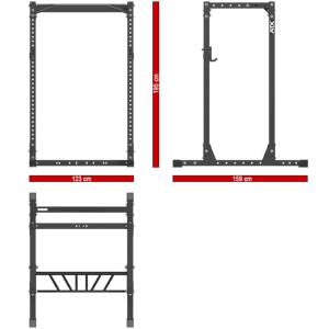 ATX® POWER RACK PRX-710 - Altura 195 CM - Jaula de entrenamiento configurable