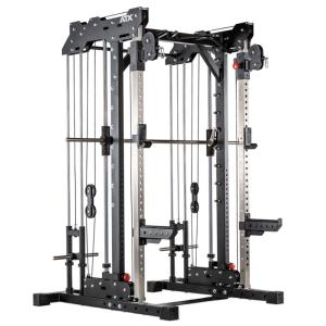 ATX Multigimnasio profesional - Smith Cable Rack 760 - carga con discos