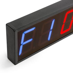 Timer Reloj digital de pared con cronómetro para gimnasio de 6 dígitos